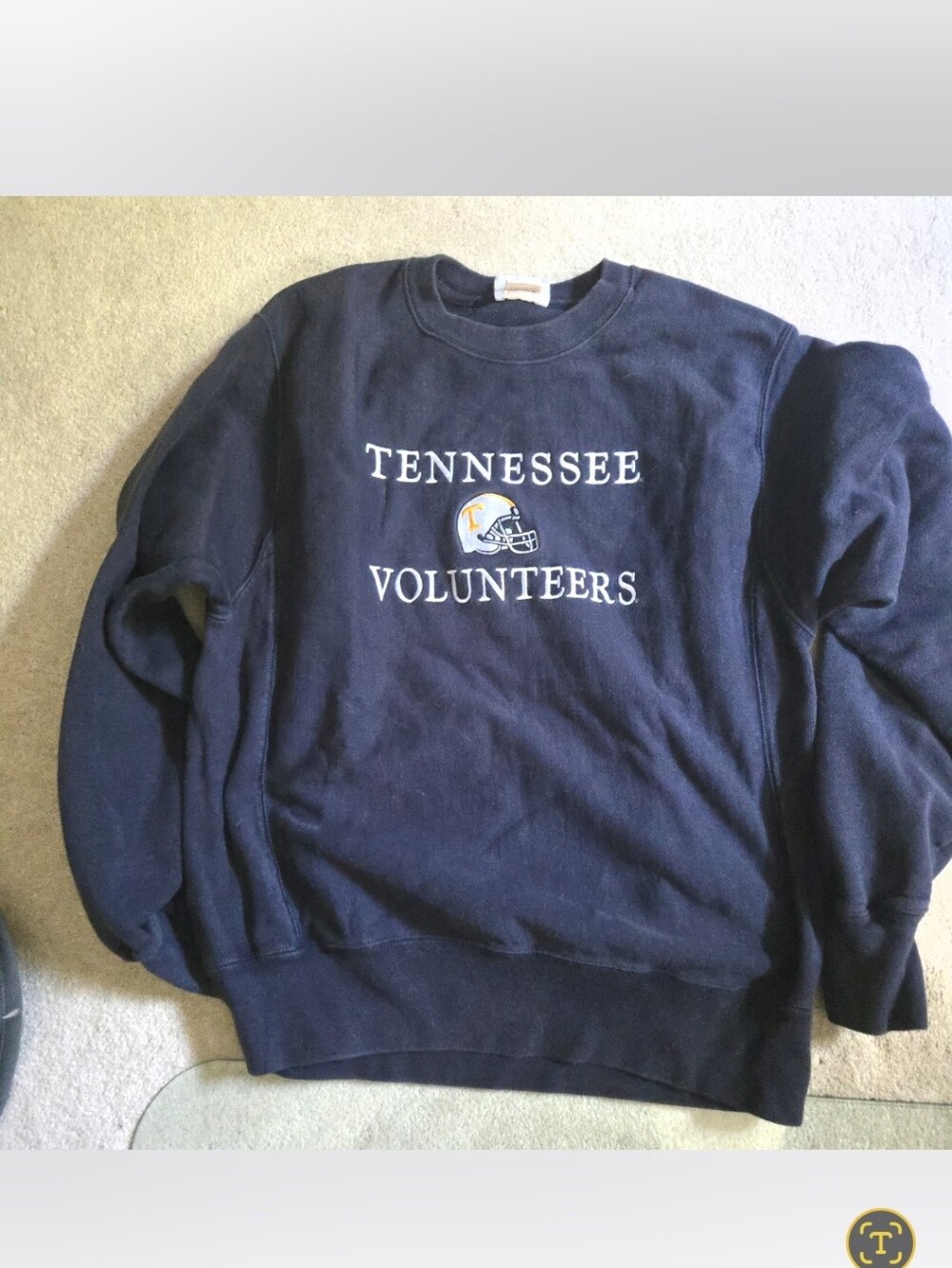 University of Tennessee Volunteers Embroidered Sweatshirt Men's Size M